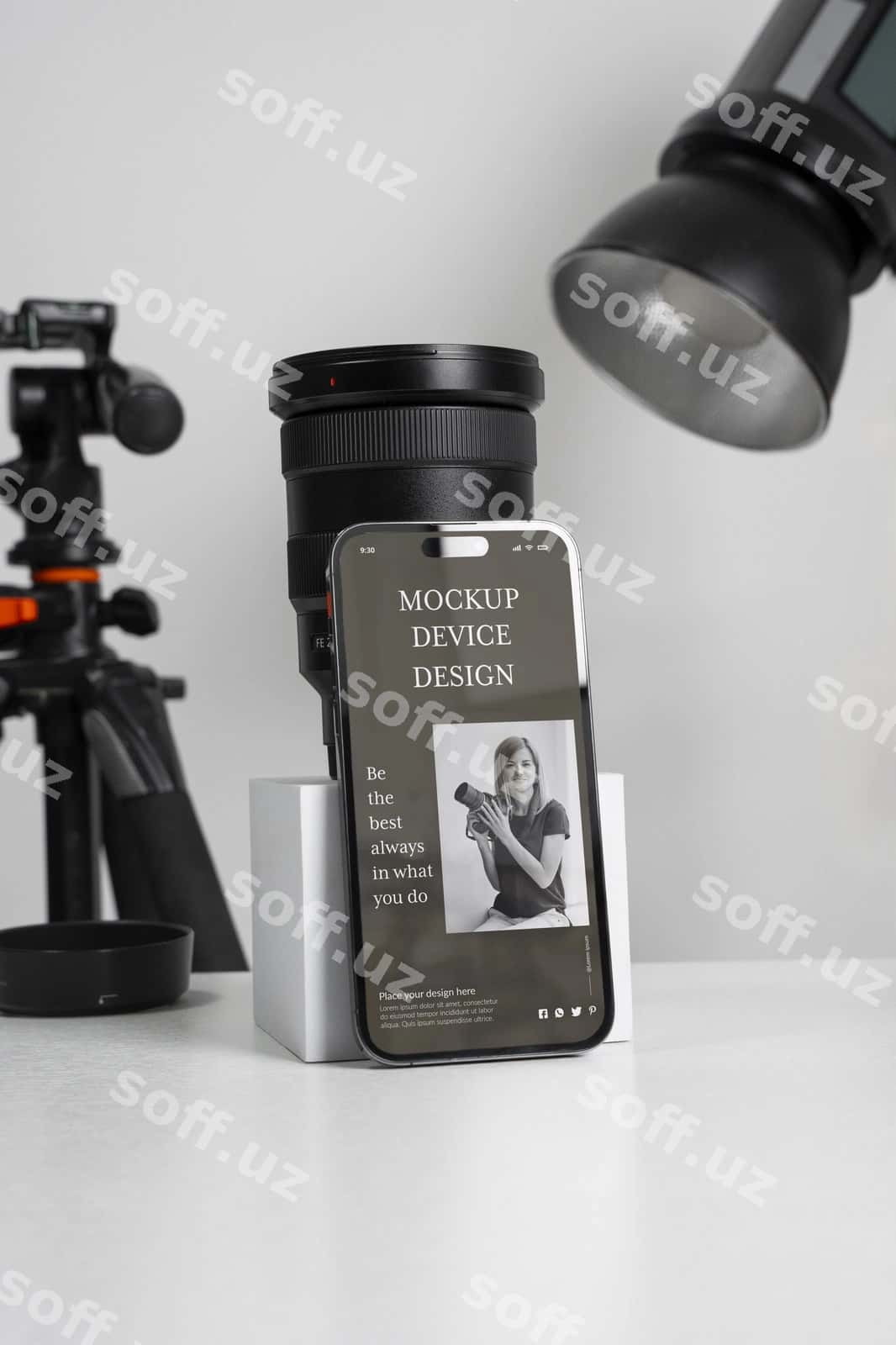 Qurilma studiyosi mockup | Device studio mockup 1