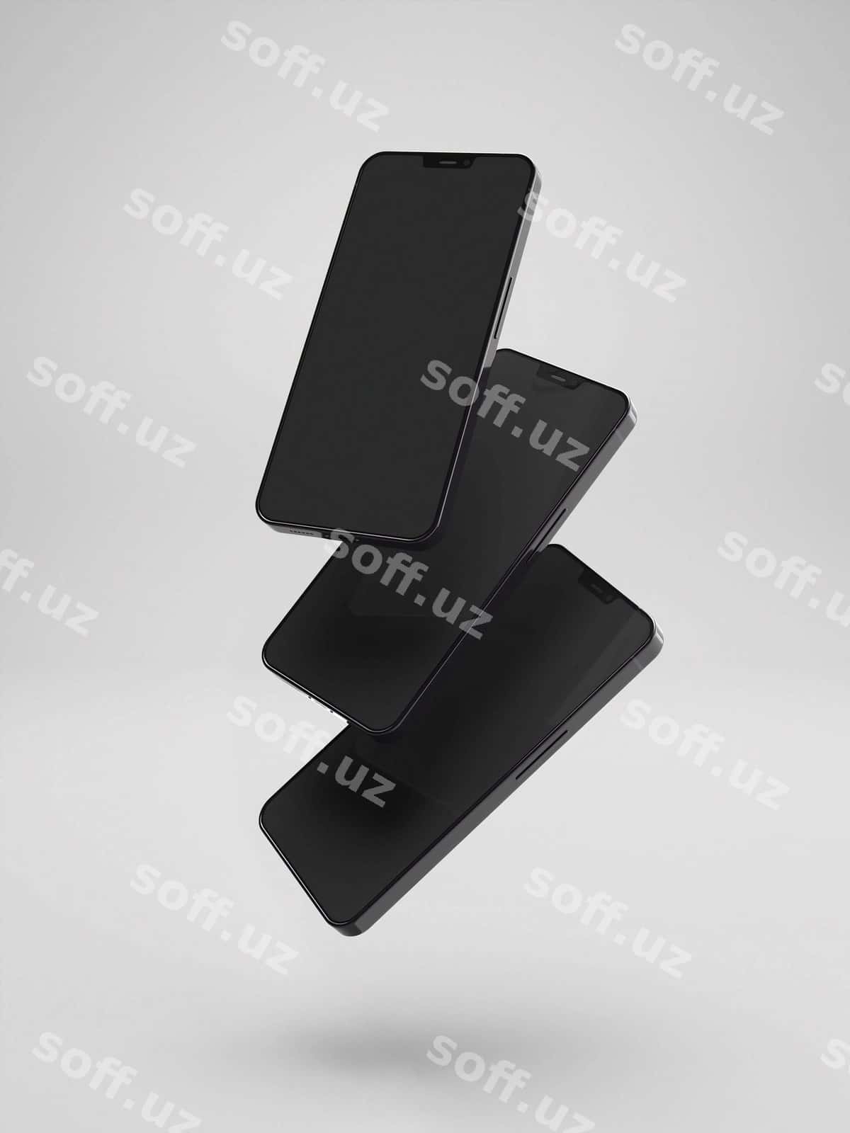 Raqamli mobil telefon ekrani namunasi | Digital mobile phone screen mockup 1
