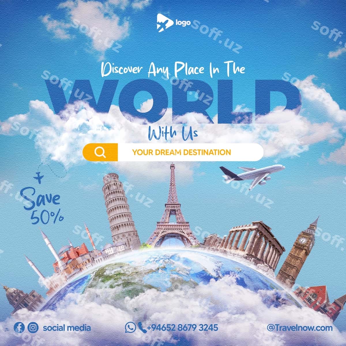 Kashf etish dunyo ijtimoiy tarmoqlar posti | Discover world social media post 1