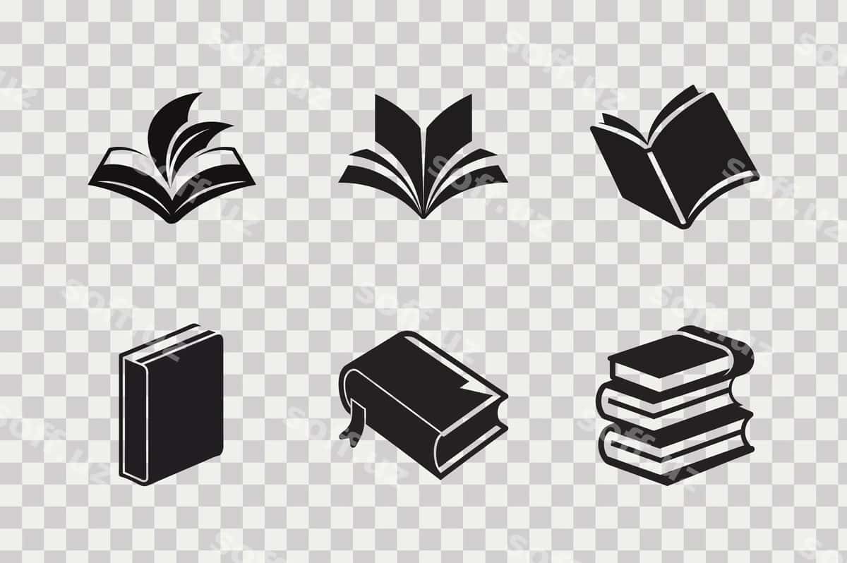 Turli kitob ikonkalari to'plami | Diverse book icons collection 1