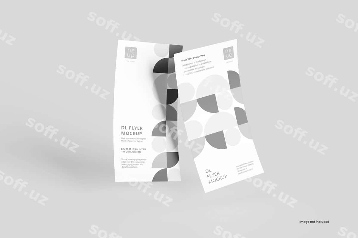 Dl flyer mockup | Dl flyer mockup 1