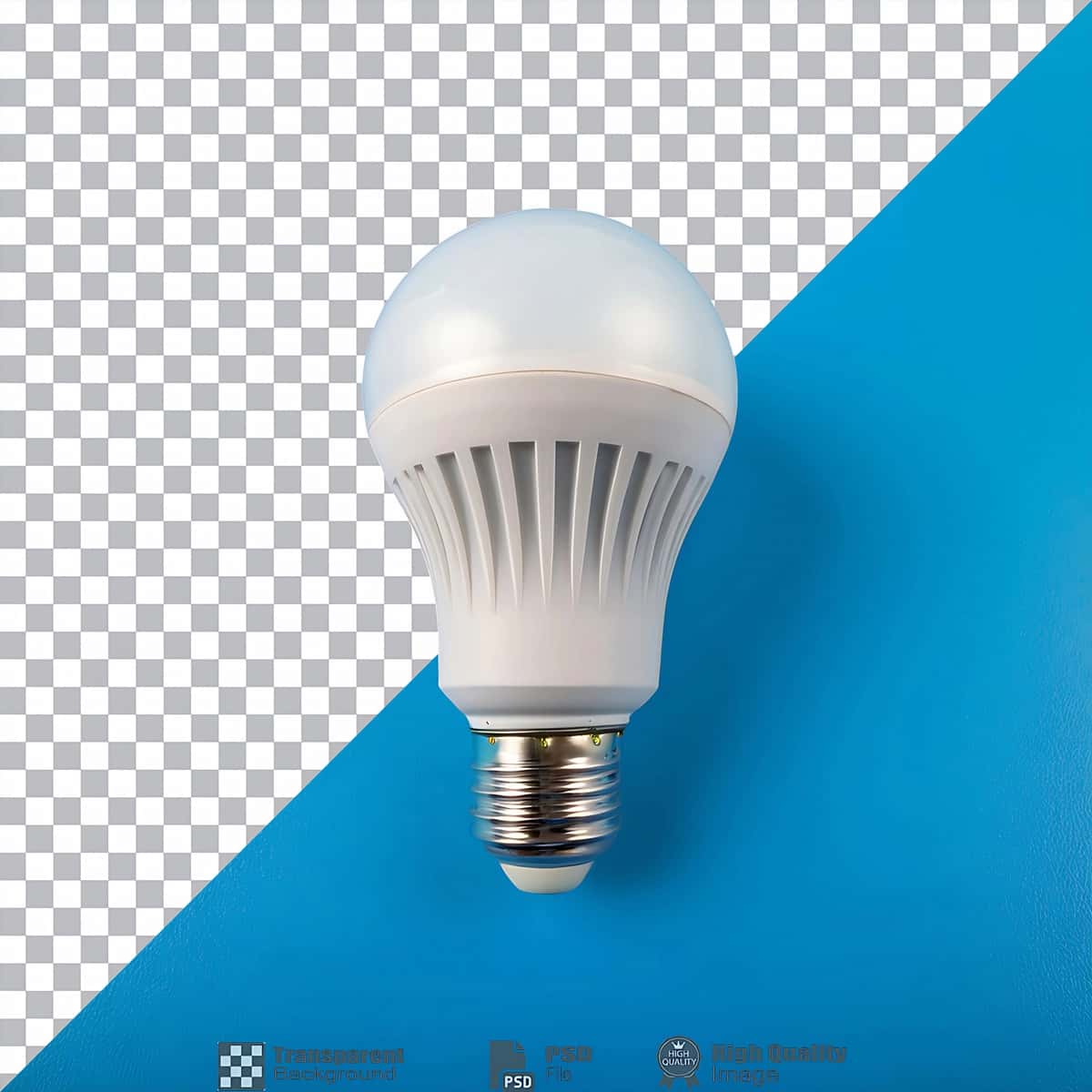Energiyani tejaydigan lampochka izolyatsiyalangan | Energy saving light bulb isolated 1