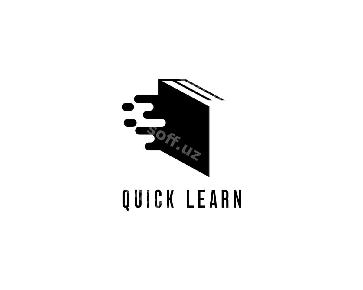 Ta'lim kitobi logotipi grafik ilustratsiya | Education book logo graphic illustration 1