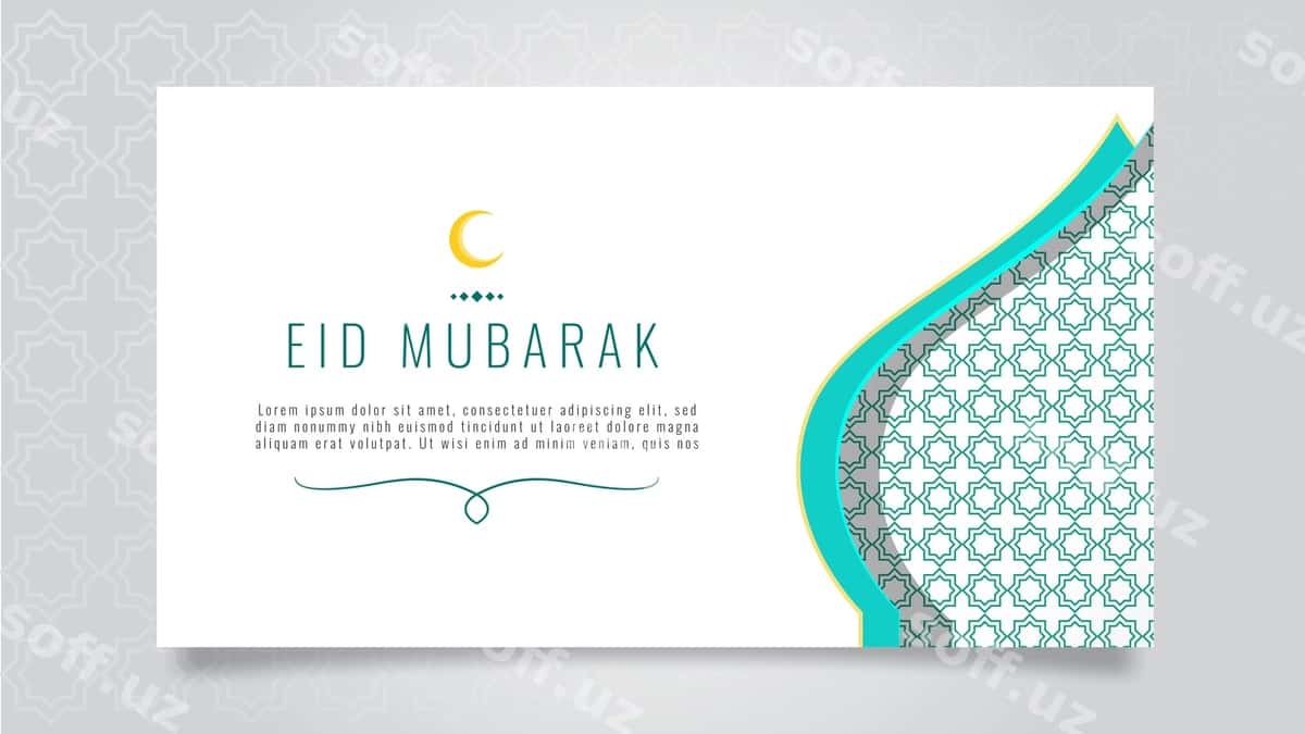 Eid mubarak fon | Eid mubarak background 1