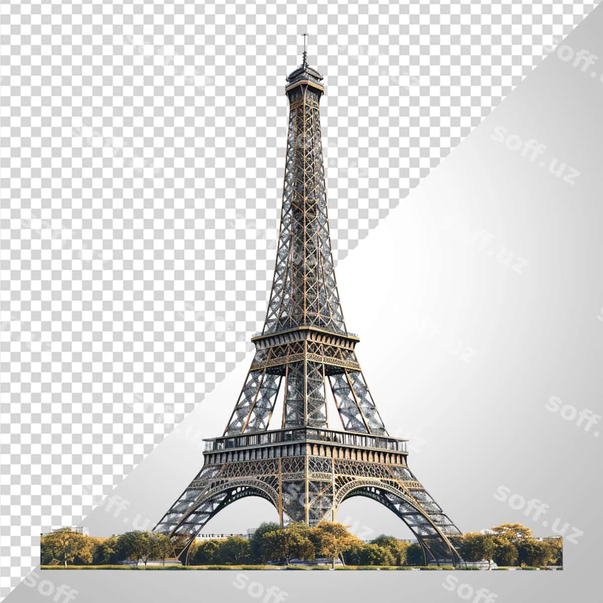 Eiffel minorasi PNG rasm | Eiffel tower photo png 1
