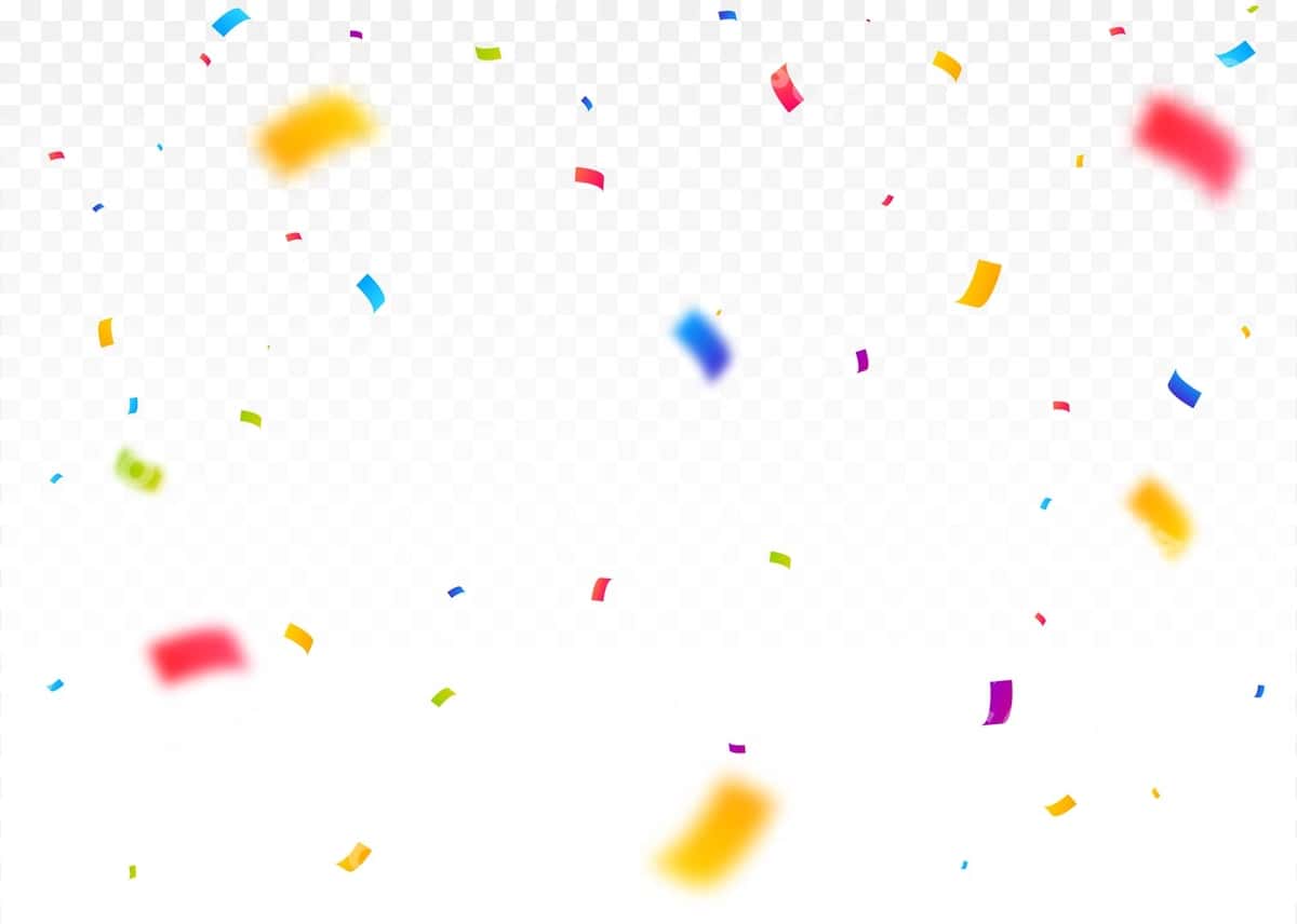 Portlashuvchi konfettilar fon | Explosive confettis background 1