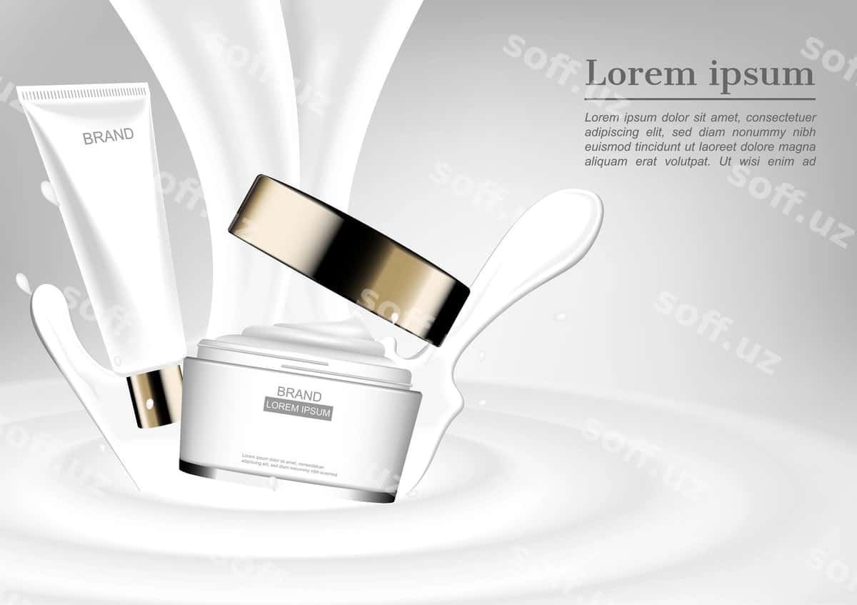 Tushuvchi serum nafislik sut bilan | Falling serum moisturizer with milk 1