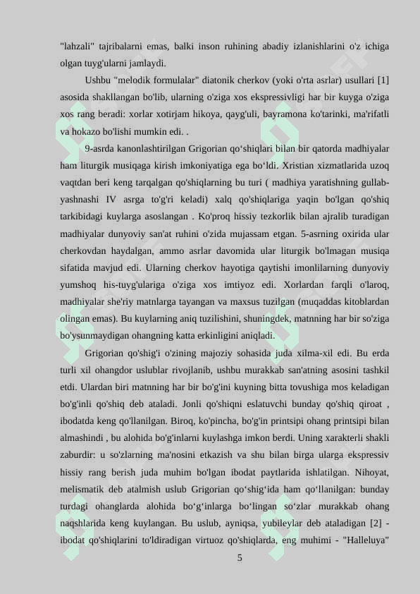 O'rta asr musiqa madaniyati 5