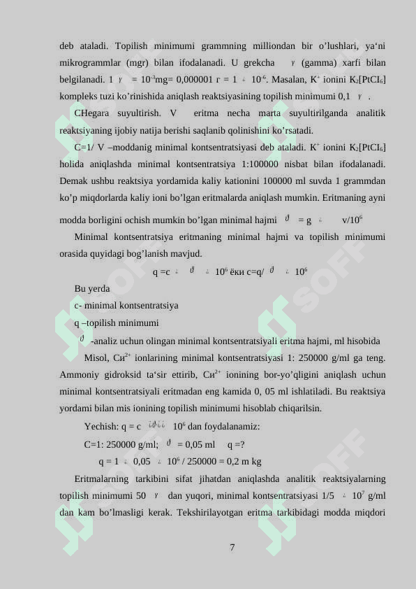 Analitik kimyoda organik reagentlar 7