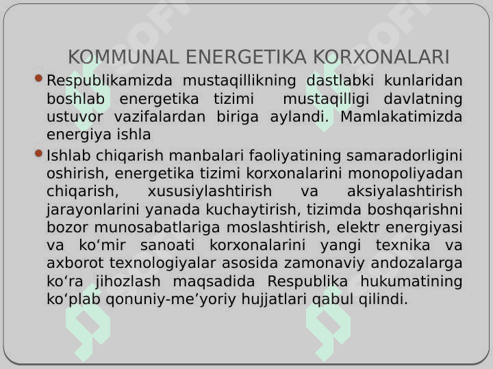 KOMMUNAL ENERGETIKA 2