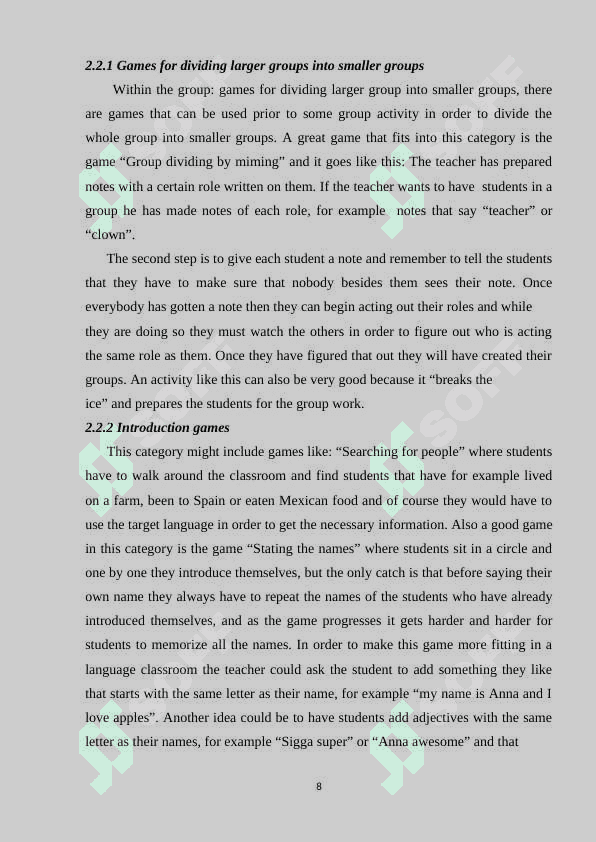 USING SIMULATION IN TEACHING ENGLISH FOR SPECIFIC PURPOSES 8