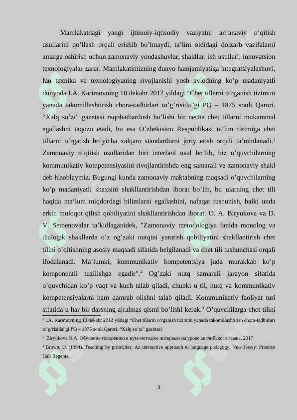 Umumta’lim maktabi o’quvchilarining diskurs kompetentsiyasini rovojlantirishda ta’lim texnologiyalarning ahamiyati. (a2 darajadagi o’quvchilar misolida) 3