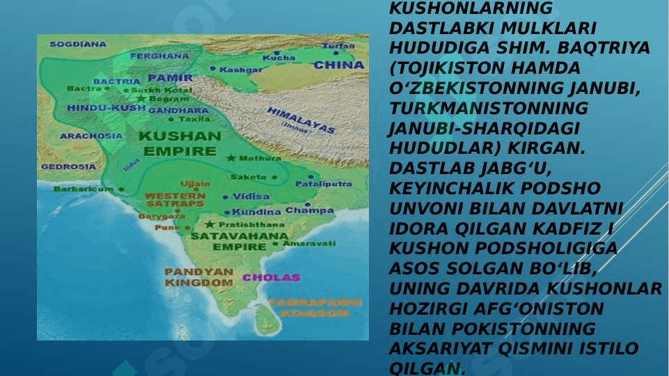 Kushon podsholigi davri madaniyati va san`ati 3