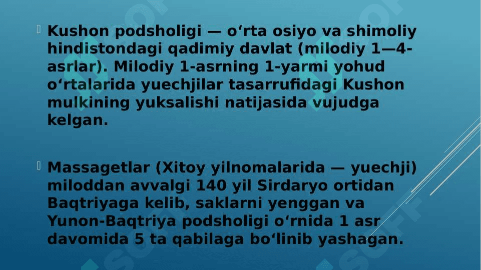 Kushon podsholigi davri madaniyati va san`ati 4