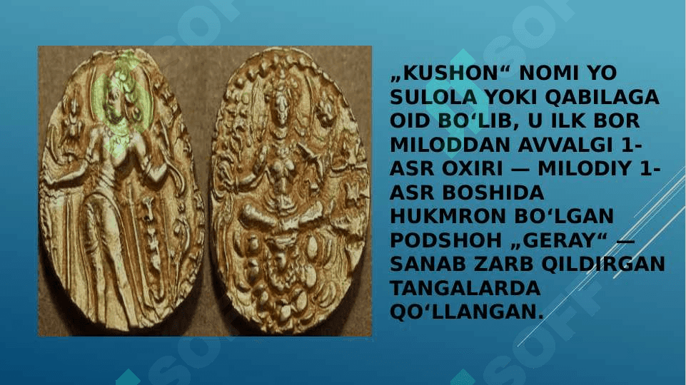 Kushon podsholigi davri madaniyati va san`ati 7
