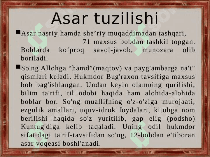 Yusuf Xos Hojib 8