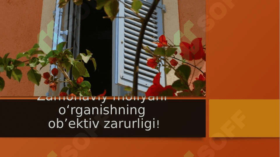 Zamonaviy (amaliy) moliyaviy qarorlar 4