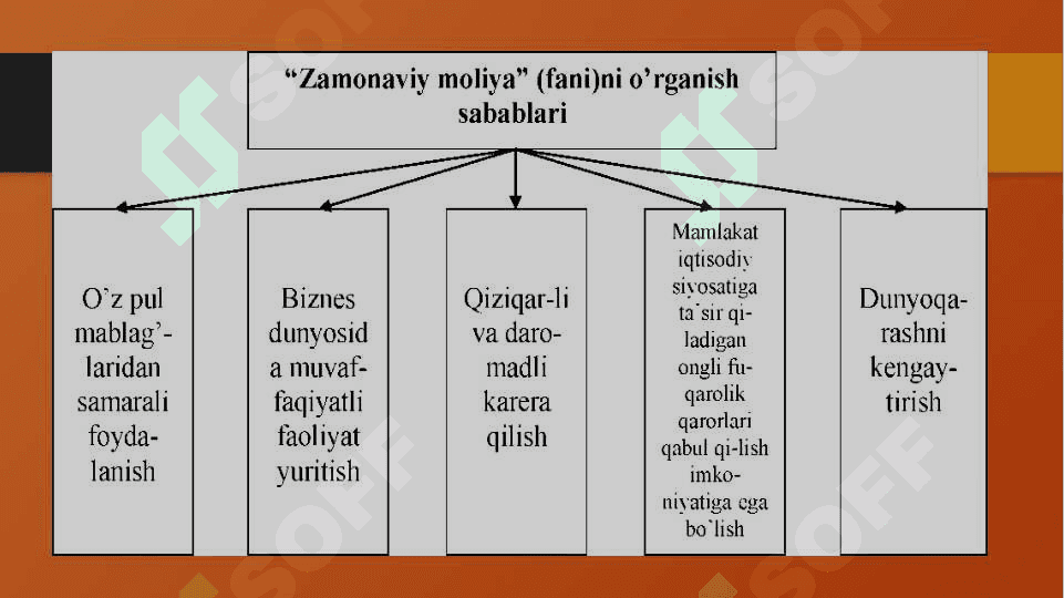 Zamonaviy (amaliy) moliyaviy qarorlar 6