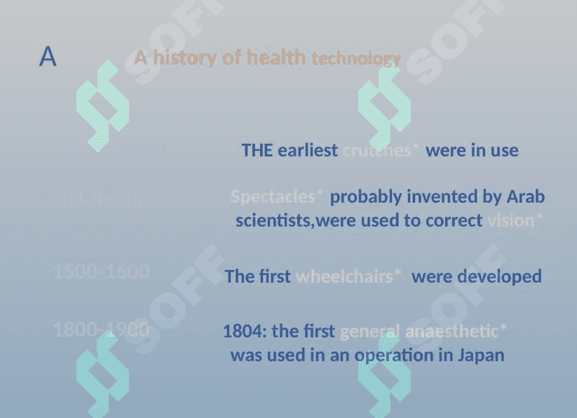 MEDICINE AND TECHNOLOGY 3