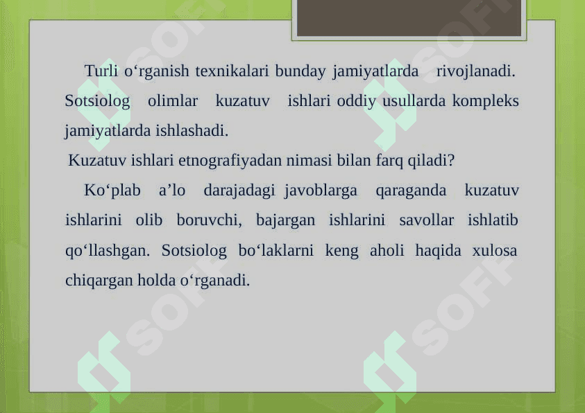 BUGUNGI KUNDA TARIXIY ANTROPOLOGIYADA 6