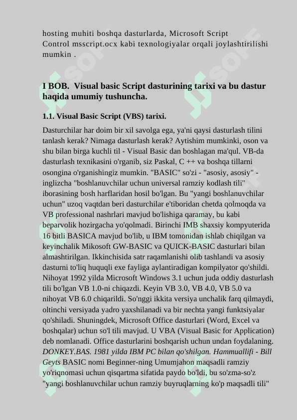 Visual Basic Script (VBS) ssenariylar tuzish 4