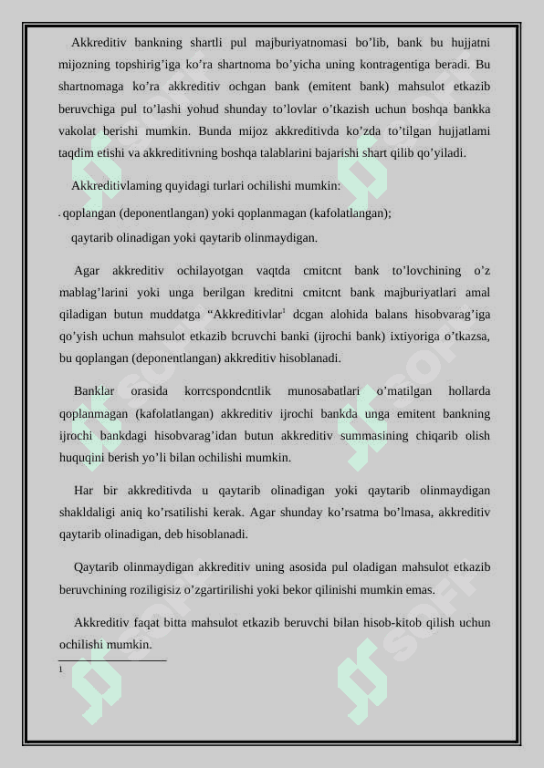 Bankdagi hisob-kitob schetidagi pul mablaglari hisobi 5