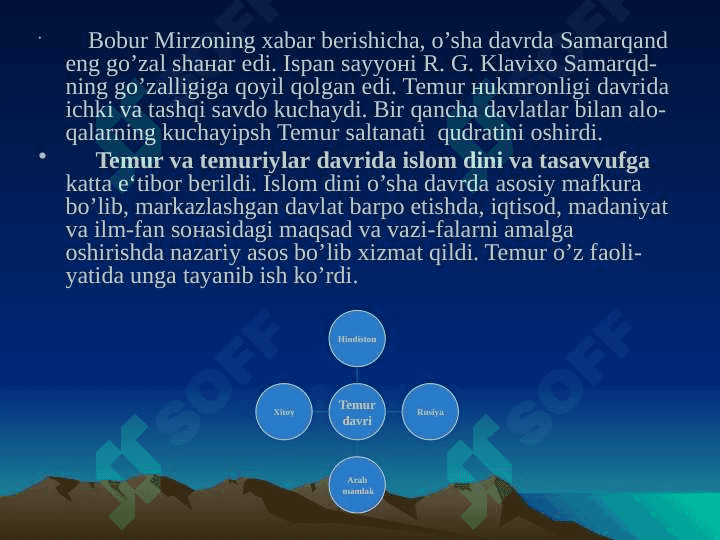 Temur va temuriylar davrida madaniy hayot 6