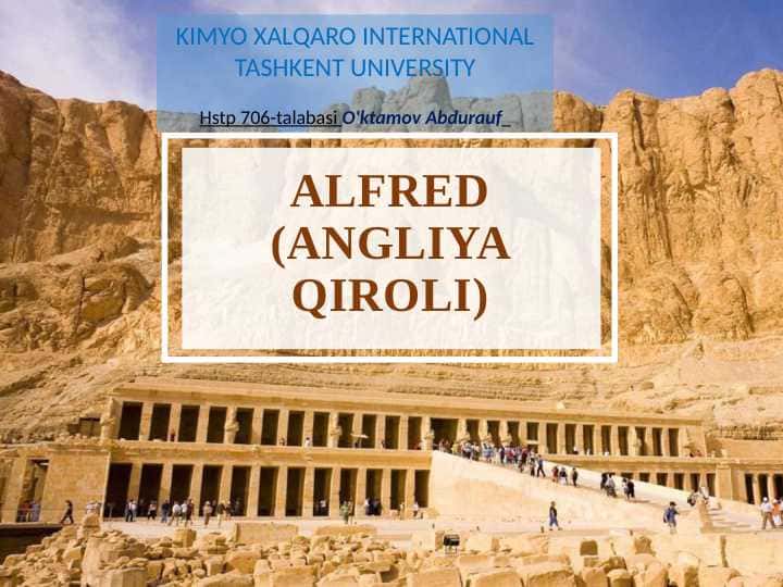 ALFRED(ANGLIYA QIROLI)