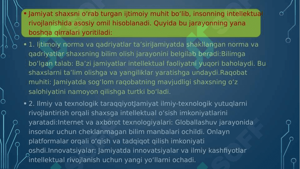 Intellekt psixologiyasida shaxs 8