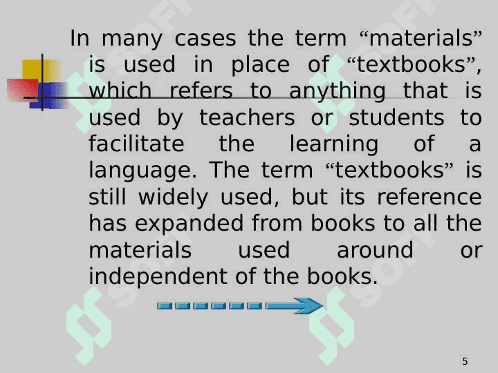 Adapting ESP teaching materials 5