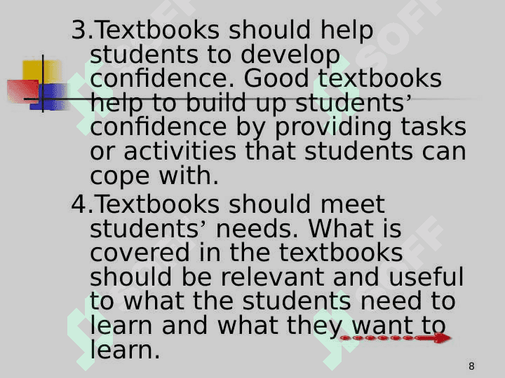 Adapting ESP teaching materials 8