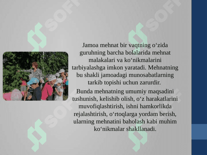 Tabiat burchagidagi navbatchilik va uning mazmuni 8