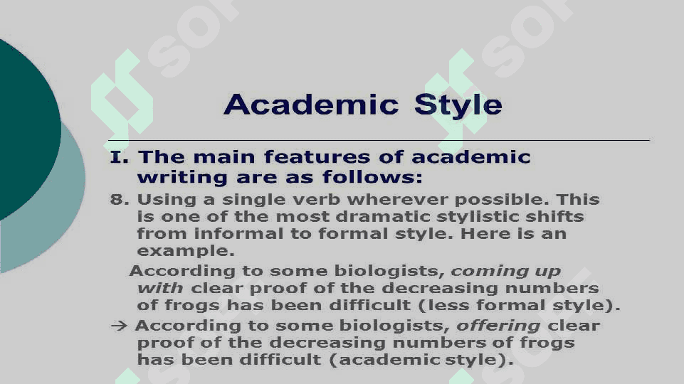 Academic style 5