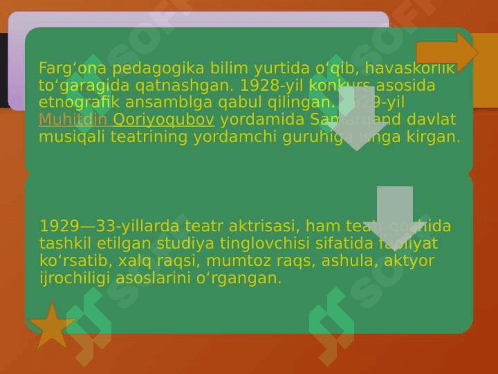 Mukarram Turg'unboyeva hayoti va ijodi 5