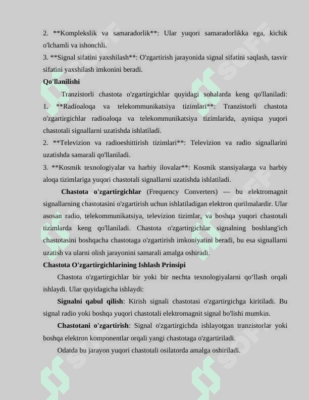 TRANZISTORLI CHASTOTA O'ZGARTIRGICHLAR 4