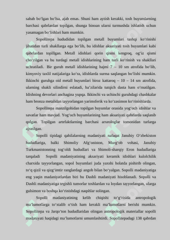 Sapollitepa va Jarqo‘ton yodgorliklari 5