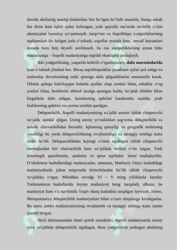 Sapollitepa va Jarqo‘ton yodgorliklari 7