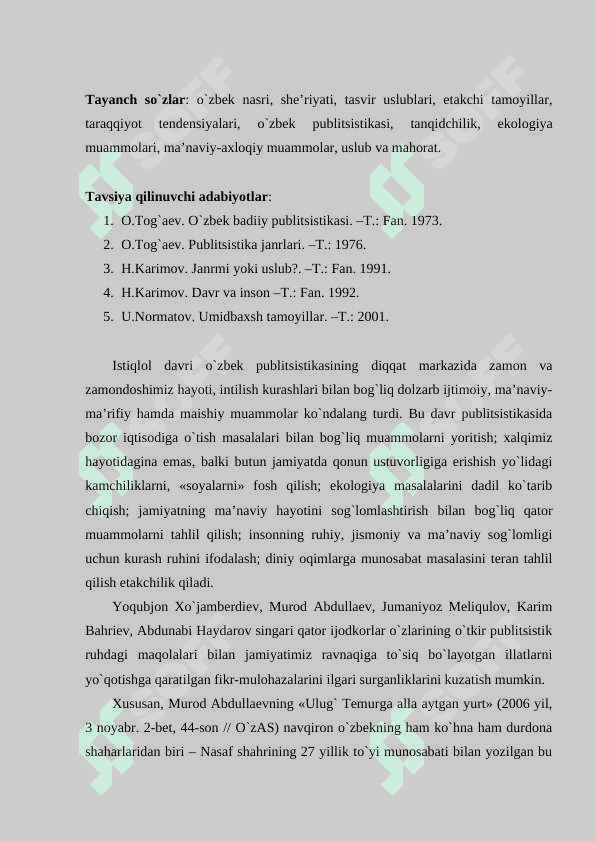 ADABIY TANQID VA PUBLISISTIKA 2