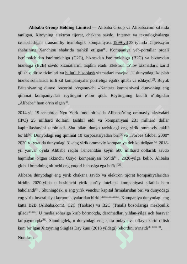 Alibaba Group Holding Limited 2