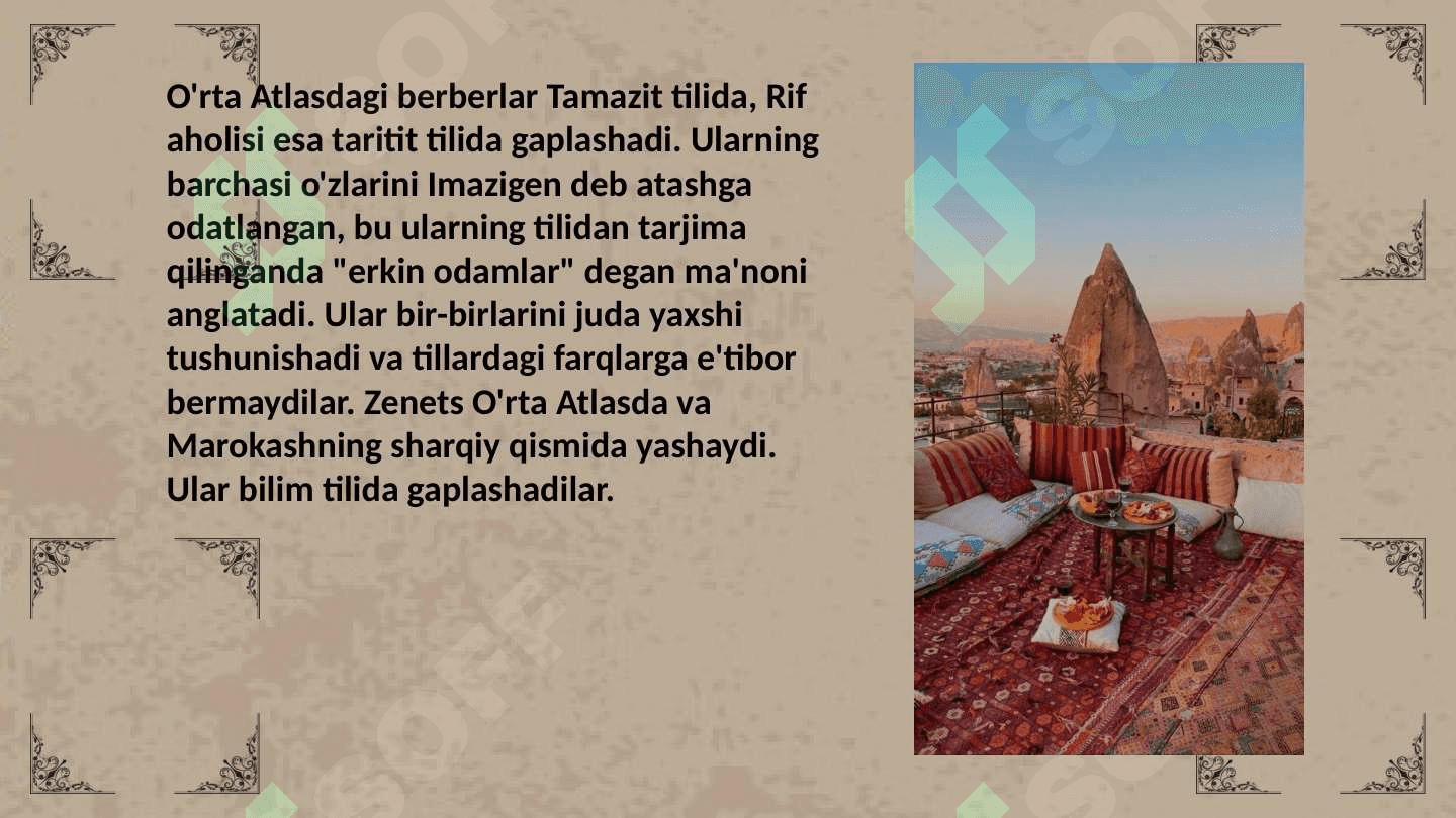 Marokashdagi etnik guruhlar 8
