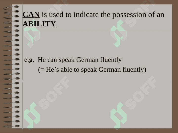 MODAL VERBS 5