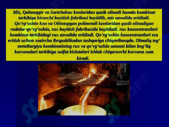 METALLURGIYA VA  MASHINASOZLIK SANOATI 5