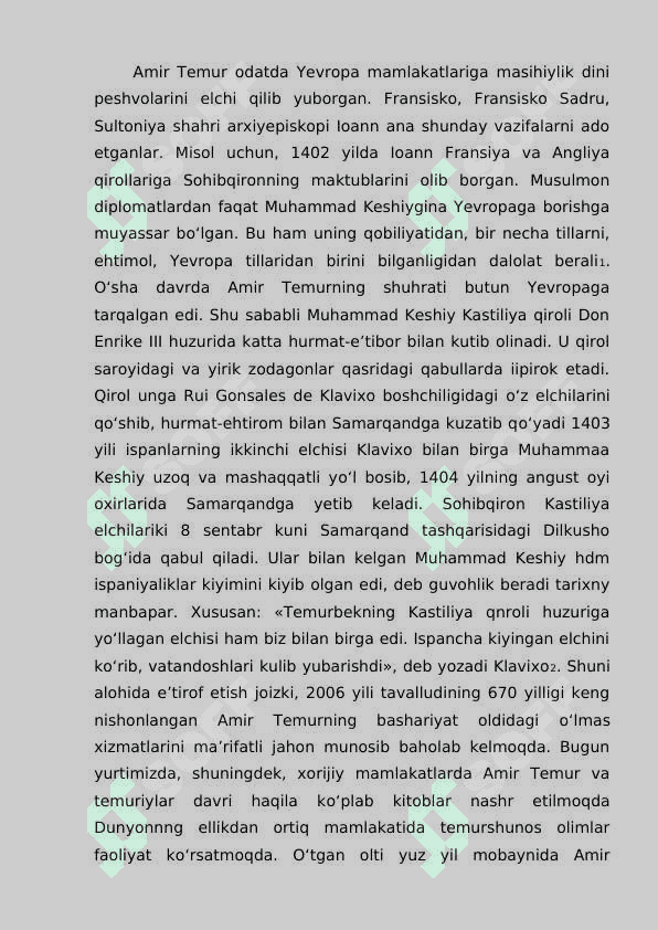 Amir Temur va Temuriylar davri tarixiga oid Yevropa manbalari 24 4