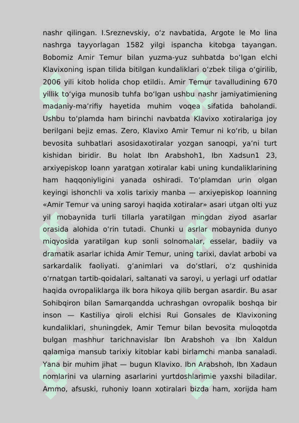 Amir Temur va Temuriylar davri tarixiga oid Yevropa manbalari 24 7