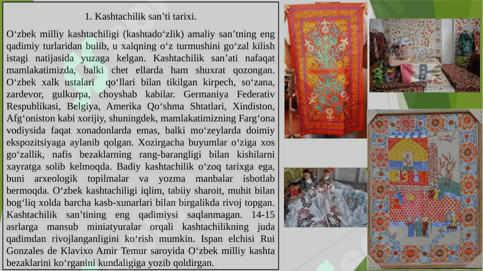 Kashta turlari 3