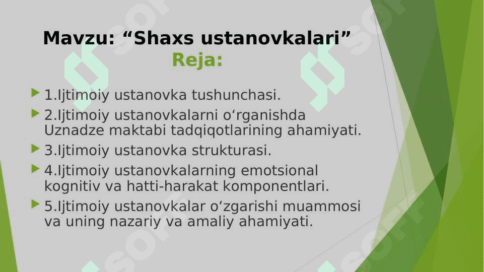 Shaxs ustanovkalari 2
