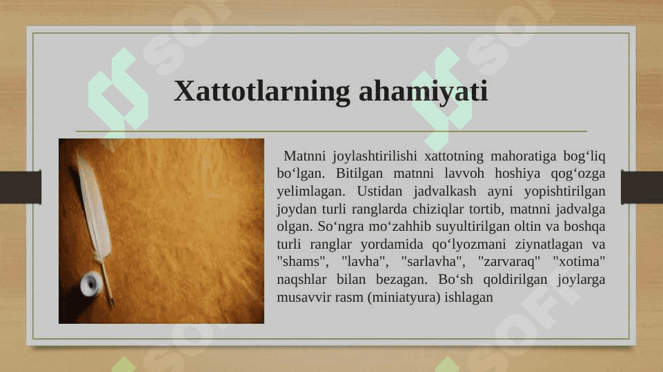 O’rta asrlarda kitobat sanʼati 7