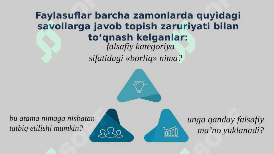 Borliq (ontologiya) va rivojlanish falsafasi 4