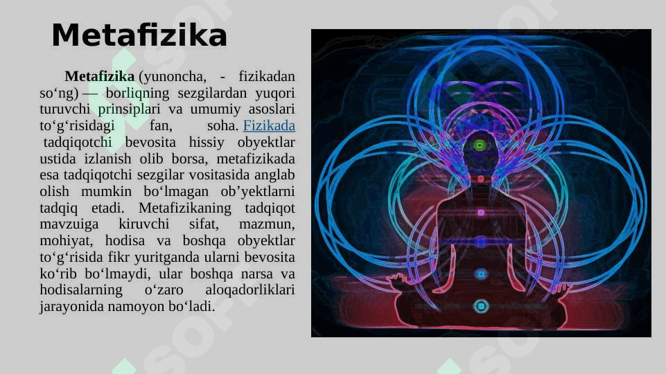 Borliq (ontologiya) va rivojlanish falsafasi 5