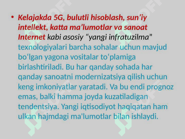 RAQAMLI INFRATUZILMA 5